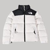 The North Face Nuptse 700 Puffer Jacket White Black 1996 Retro Down Winter Coat