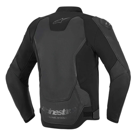 Alpinestars GP Force V2 Leather Jacket Black Sport Racing Motorcycle Jacket