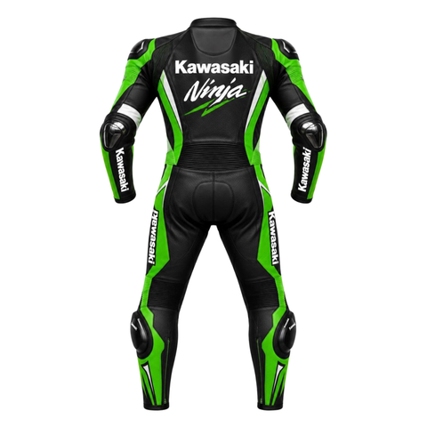 Kawasaki Ninja Motorcycle Racing Suit Leather Biker Suit Track Day Moto Gear