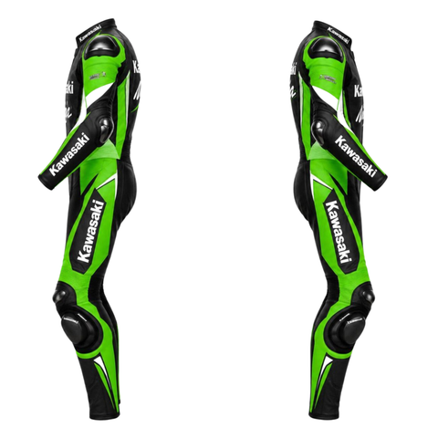 Kawasaki Ninja Motorcycle Racing Suit Leather Biker Suit Track Day Moto Gear
