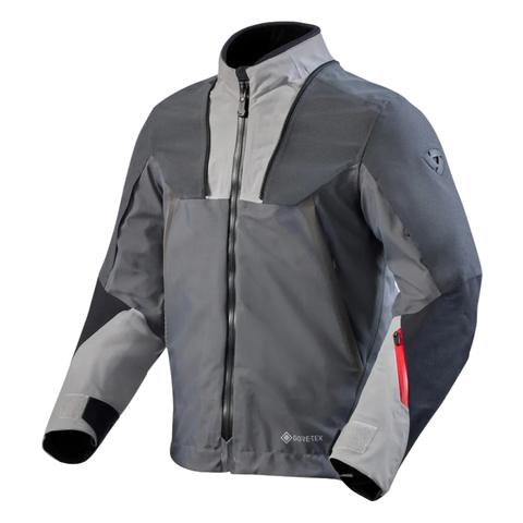 REV'IT! Stratum GTX Jacket Grey Waterproof Adventure Motorcycle Jacket