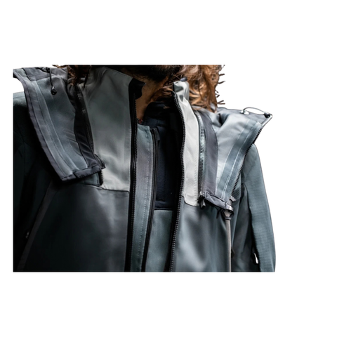 REV'IT! Stratum GTX Jacket Grey Waterproof Adventure Motorcycle Jacket