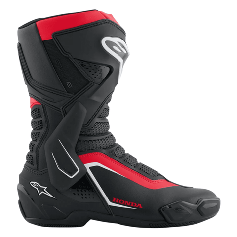 Alpinestars SMX-6 V3 Motorcycle Boots Black/Red/White Racing Boots