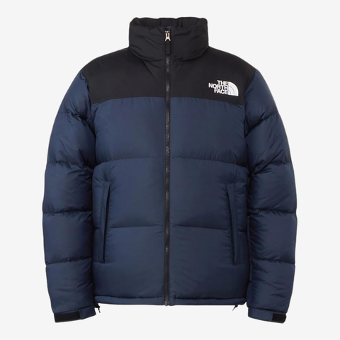 The North Face Nuptse 700 Puffer Jacket Navy Black 1996 Retro Down Winter Coat