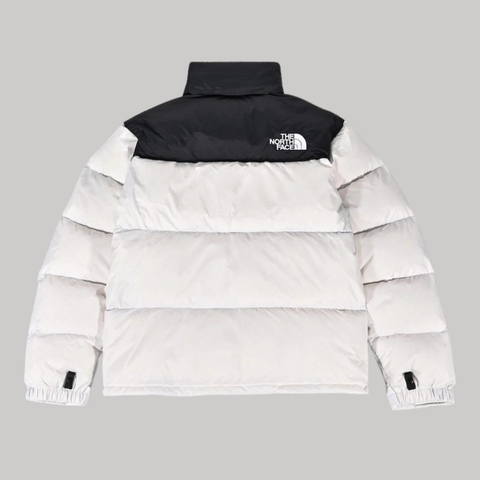 The North Face Nuptse 700 Puffer Jacket White Black 1996 Retro Down Winter Coat