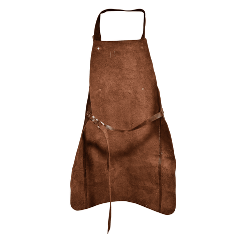 Maxkik Personalized Men's Leather Apron Full Grain Blacksmith BBQ Chef Apron