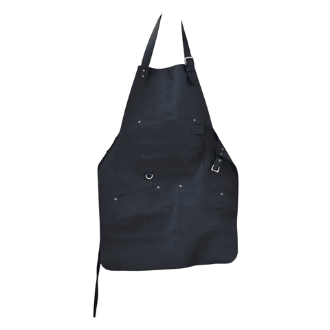 Maxkik Personalized Men's Leather Apron Full Grain Blacksmith BBQ Chef Apron